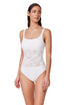 Profile by Gottex Skyfall Textured Square Neck One Piece